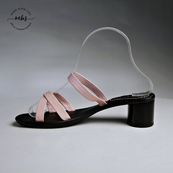 NWOT Jeffrey Campbell Roza Leather Slide Sandals - Picture 7 of 14